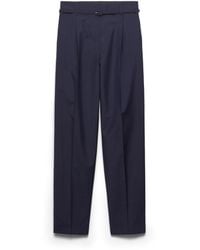 Prada - Light Mohair Pants - Lyst