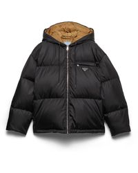 Prada - Re-Nylon Down Jacket - Lyst
