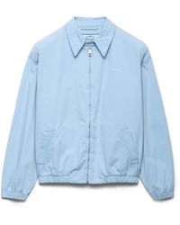 Prada - Old Gabardine Blouson Jacket - Lyst