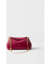 Prada - Kleine Tumulte Tasche Aus Nappa-Leder - Lyst