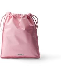 Prada - Wish Silk Duchesse Pouch - Lyst