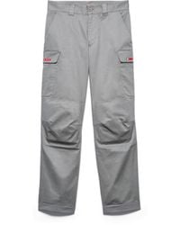 Prada - Luna Rossa Pirelli Hose Aus Stretch-Baumwolle, Herren, Größe - Lyst