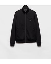Prada - Cotton-Blend Technical Jacket - Lyst