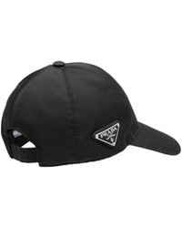 Prada - Baseballkappe Aus Re-nylon - Lyst
