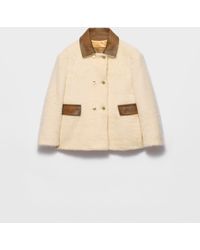 Prada - Double-Breasted Aspen Jacket - Lyst