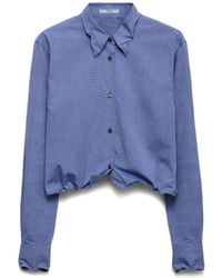 Prada - Fil-À-Fil Shirt - Lyst