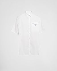 Prada - Cotton Short-Sleeve Shirt - Lyst