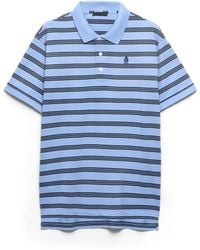 Prada - Garment-Dyed Cotton Polo Shirt - Lyst