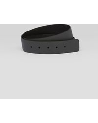 Prada - Reversible Saffiano Leather Belt Strap - Lyst