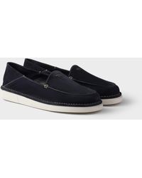 Prada - Slip-Ons Aus Wildleder - Lyst
