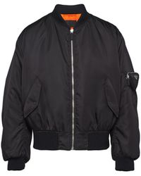 Prada - Re-Nylon Bomber Jacket - Lyst