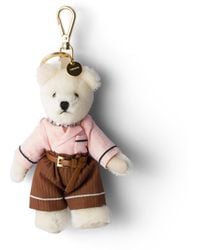 Prada - Teddy Bear Keychain Charm - Lyst
