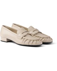 Prada - Leather Loafers - Lyst