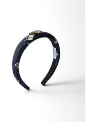 Prada - Diadema De Re-Nylon Estampado - Lyst
