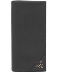 Prada - Portadocumentos De Piel Saffiano, Hombre - Lyst