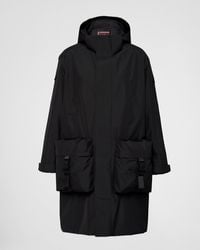 Prada - Recycled Technical Fabric Raincoat - Lyst