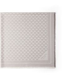 Prada - Silk, Viscose And Lurex Shawl - Lyst
