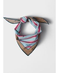 Prada - Foulard Stampato - Lyst