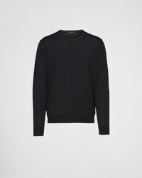 Prada - Wool Sweater - Lyst