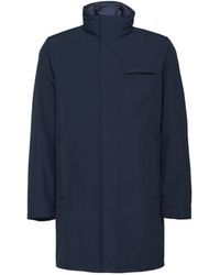 Prada - Technical Fabric Raincoat - Lyst