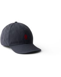 Prada - Old Gabardine Baseball Cap - Lyst