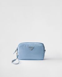 Prada - Kleine Pouch Aus Re-Nylon - Lyst