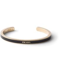 Prada - Metal Bracelet - Lyst