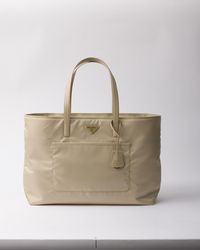 Prada - Re-Edition 1978 Large Re-Nylon And Saffiano Leather Tote Bag - Lyst