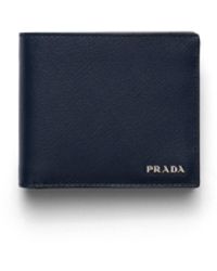 Prada - Saffiano Leather Wallet With Coin Purse - Lyst