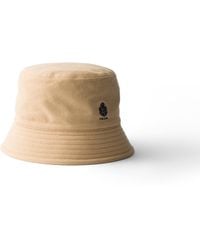 Prada - Old Piqué Bucket Hat - Lyst