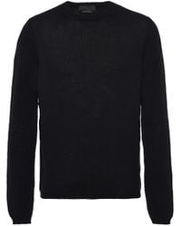 Prada - Cashmere Crew-Neck Sweater - Lyst