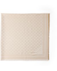 Prada - Silk, Viscose And Lurex Shawl - Lyst