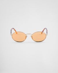 Prada - Sunglasses With Logo - Lyst