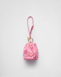 Prada - Mini Icon Re-Nylon Bag Charm - Lyst