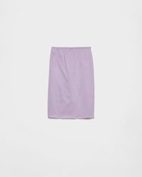 Prada - Jersey Slip - Lyst