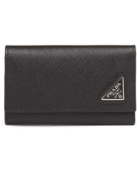 Prada - Saffiano Leather Key Case - Lyst