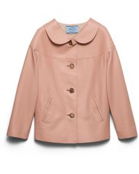 Prada - Nappa Leather Jacket - Lyst