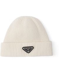 Prada - Gorro De Lana Y Cachemir, Hombre, Talla - Lyst