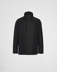 Prada - Technical Fabric Blouson Jacket - Lyst