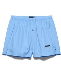 Prada - Cotton Boxer Shorts - Lyst