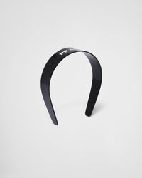 Prada - Headband Aus Plexiglas - Lyst