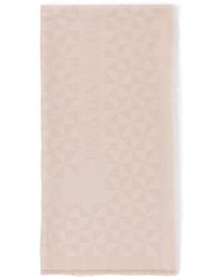 Prada - Chal De Jacquard De Lana, Seda, Cachemir Y Lúrex Mujer - Lyst