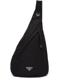 Prada - Nylon Sling Backpack - Lyst