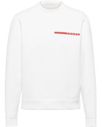 Prada - Sudadera De Tejido Técnico, Hombre, Talla - Lyst