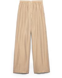 Prada - Old Silk Pants, Limestone - Lyst
