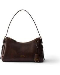 Prada - Bolso Bandolera Aimée De Piel Mediano, Mujer - Lyst