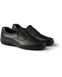 Prada - Toblach Leather Loafers - Lyst