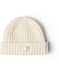 Prada - Wool Beanie - Lyst