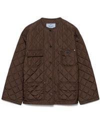 Prada - Lightweight, Quilted Re-Nylon Jacket - Lyst
