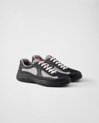Prada - Recycled Polyester-blend Sneakers - Lyst